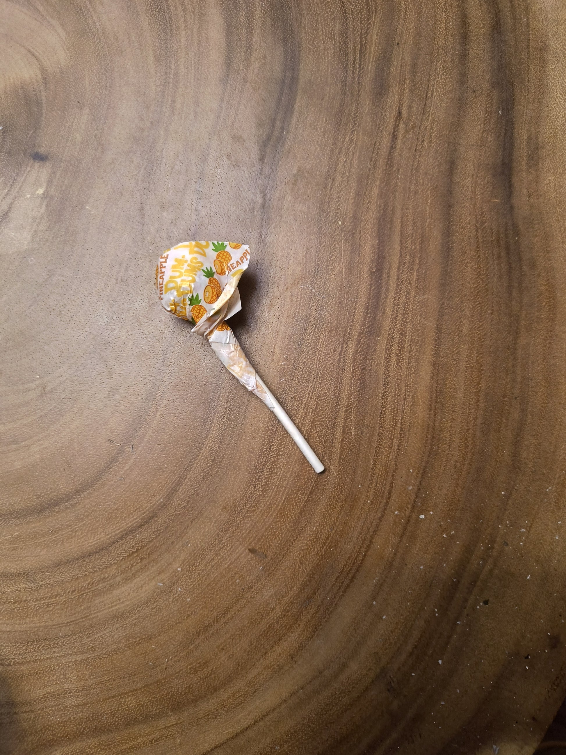 Licked and Rewrapped Lollipop